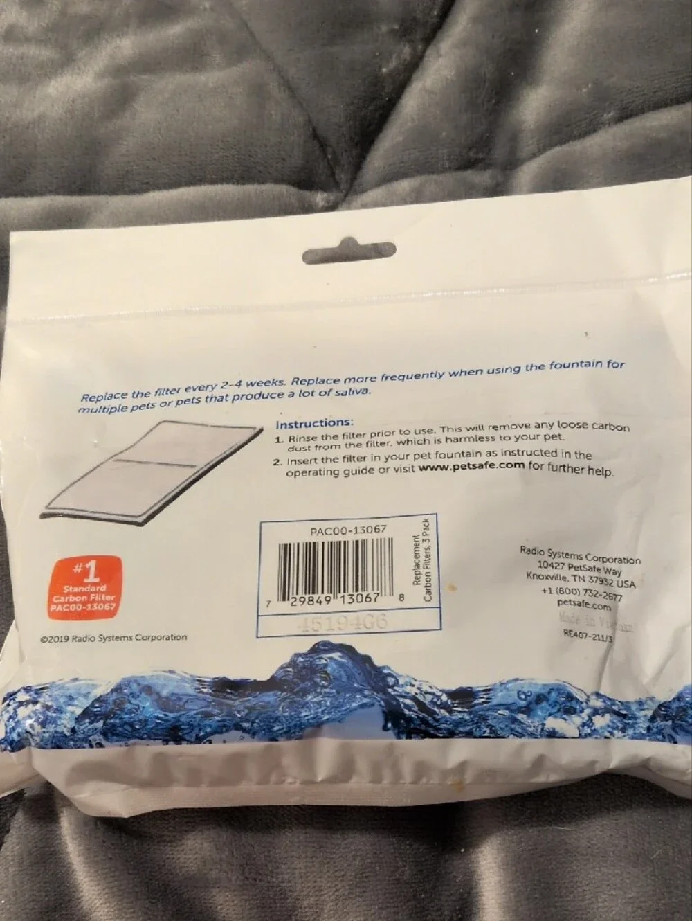 PetSafe Drinkwell Replacement Carbon Filters - Blue, White